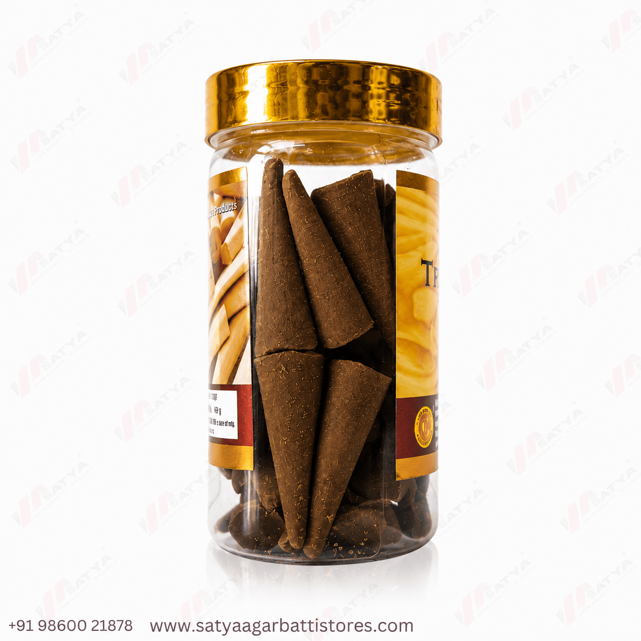 Trishala Chandan Cone Dhoop 80gm - Image 5