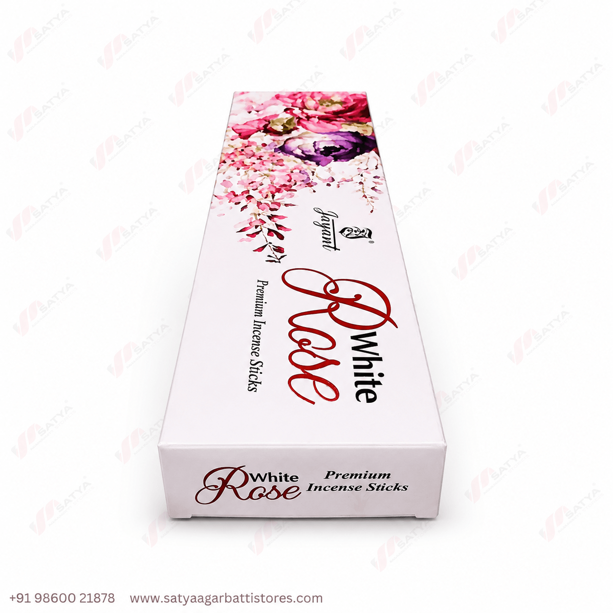 White Rose Agarbatti 100gm - Image 5