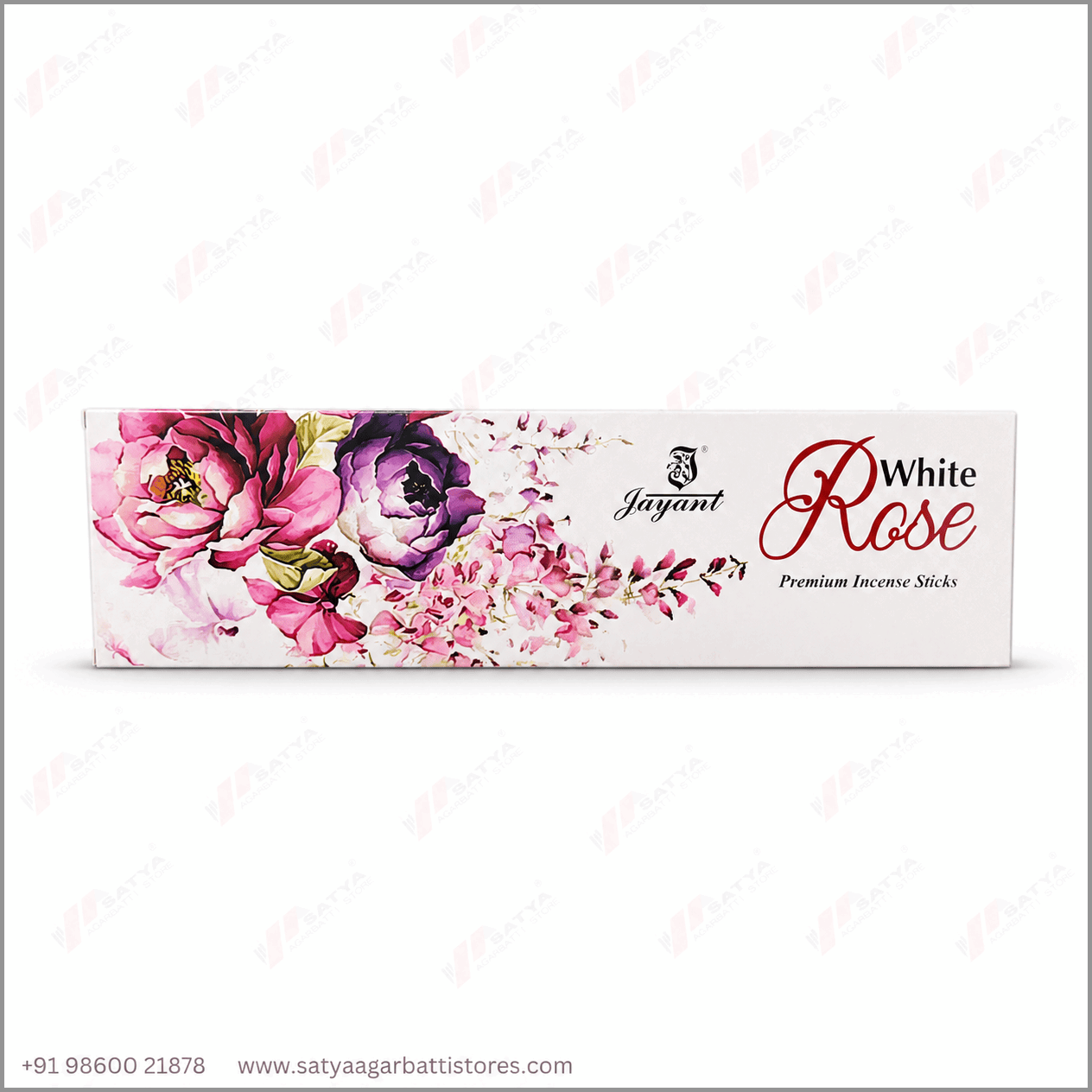 White Rose Agarbatti 100gm