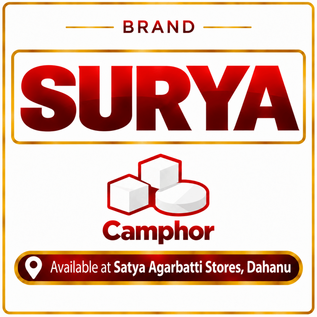 Surya brand for Camphor